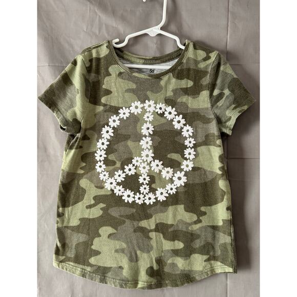 Girls Shirts (bundle of 3) Beautiful, Kindness; Peace, Size 8 - Picture 4 of 7